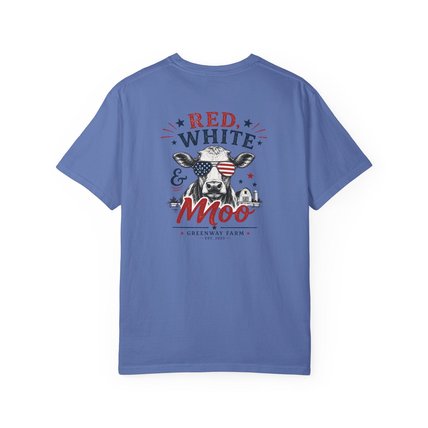 Red White & Moo T-shirt