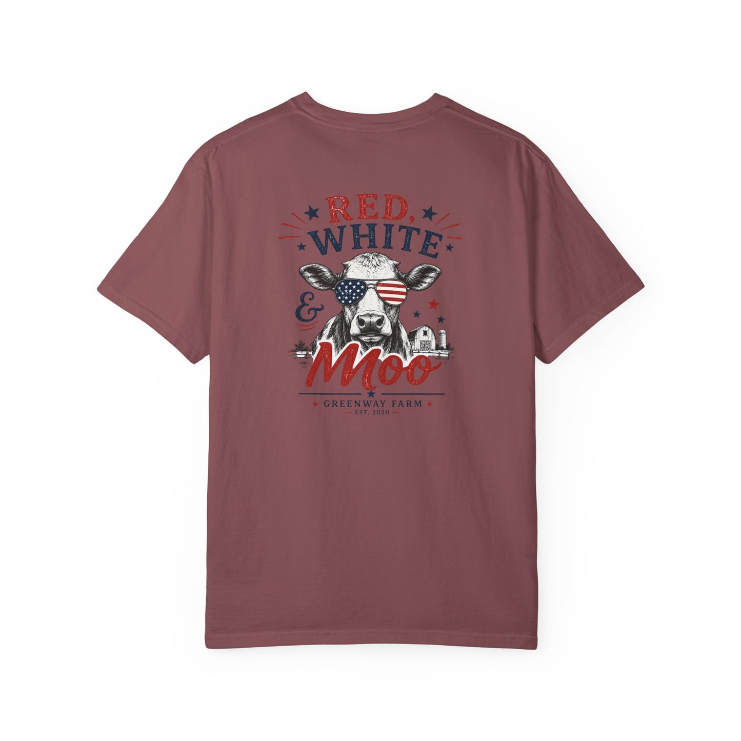 Red White & Moo T-shirt