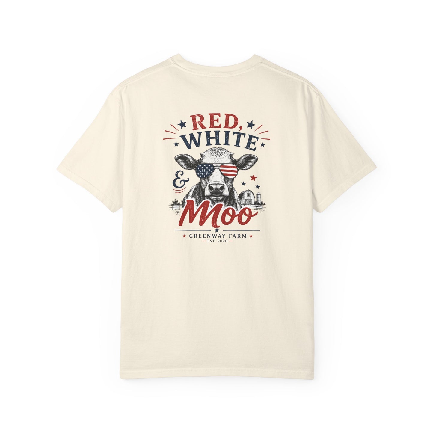 Red White & Moo T-shirt