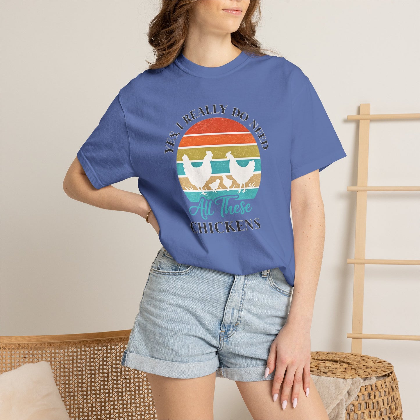 Yes I Really Do Need All These Chickens Unisex T-shirt