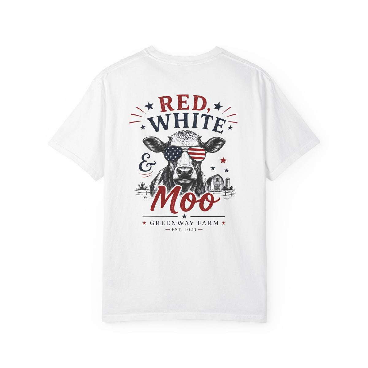 Red White & Moo T-shirt
