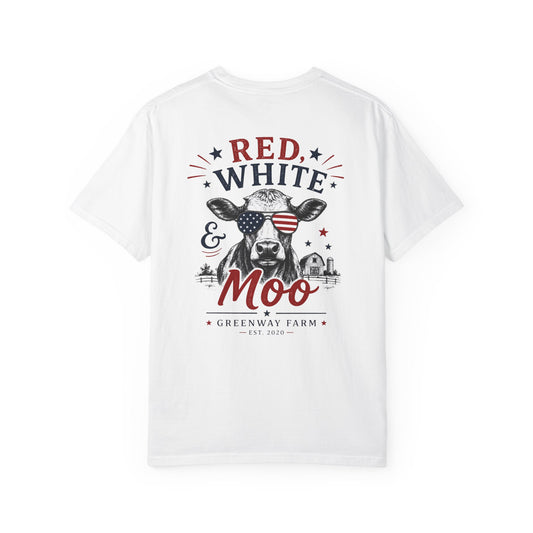 Red White & Moo T-shirt