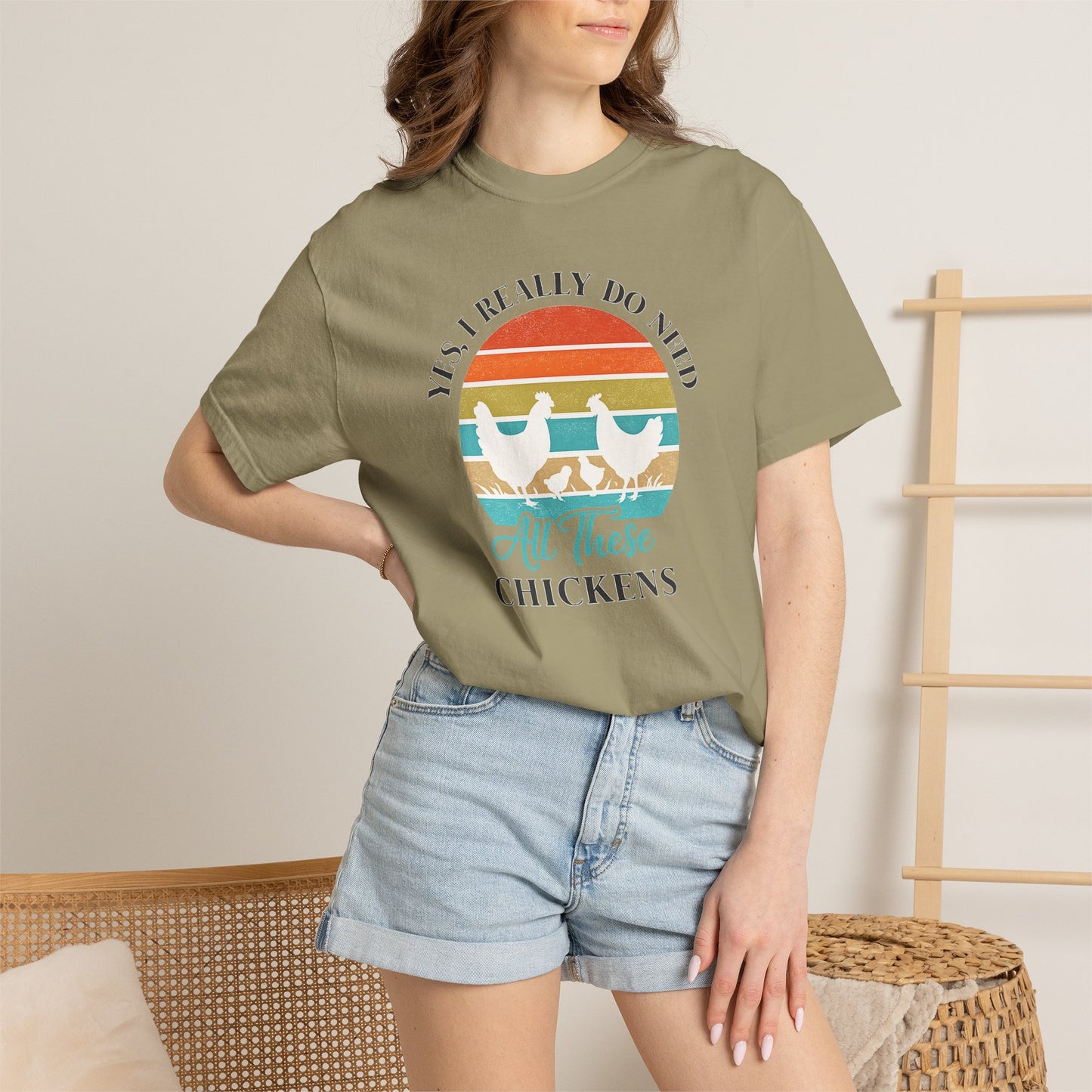 Yes I Really Do Need All These Chickens Unisex T-shirt