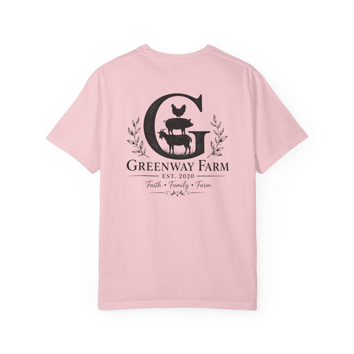 Greenway Farm-Faith, Family, Farm T-shirt