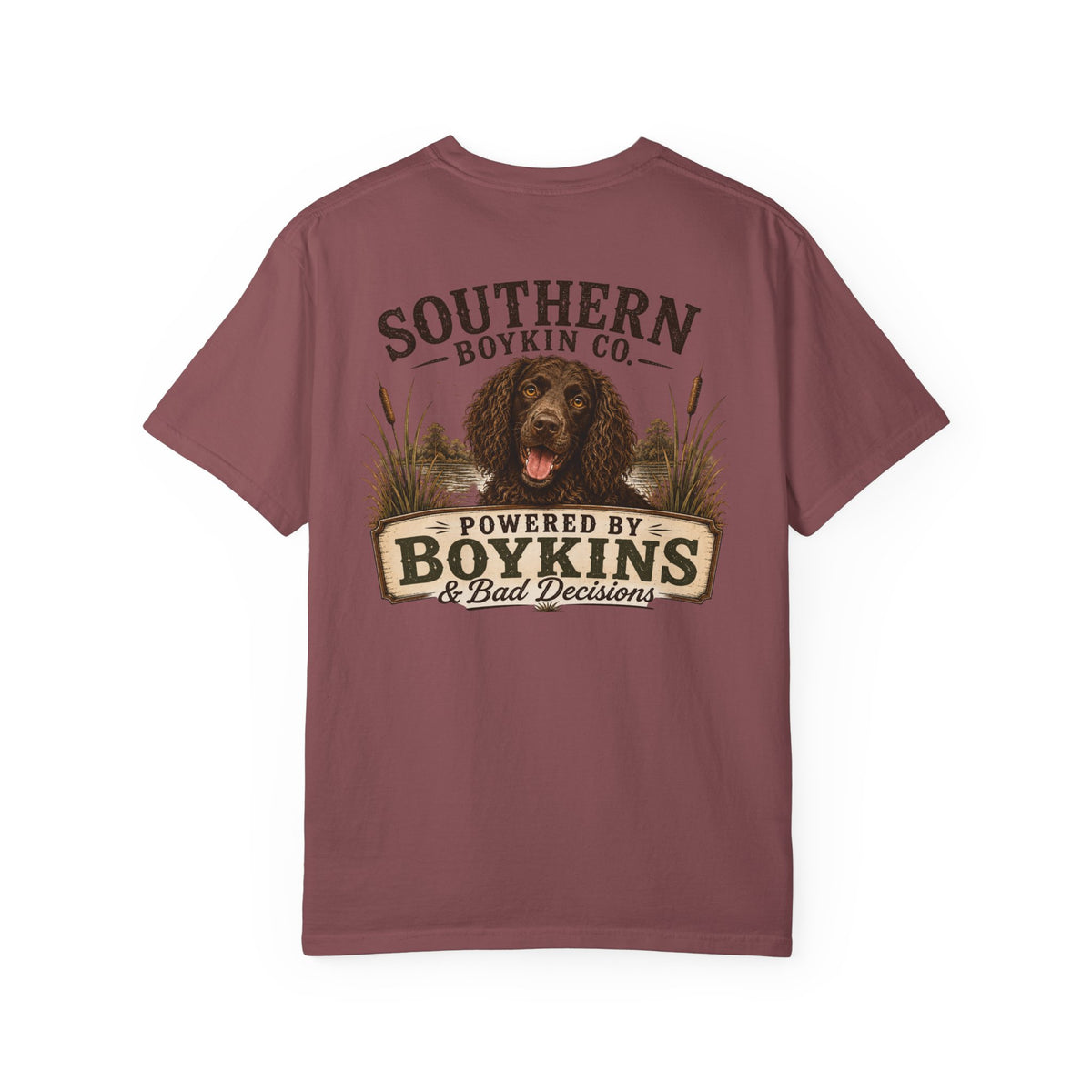 Southern Boykin Co.-Powered By Boykins & Bad Decisions T-Shirt