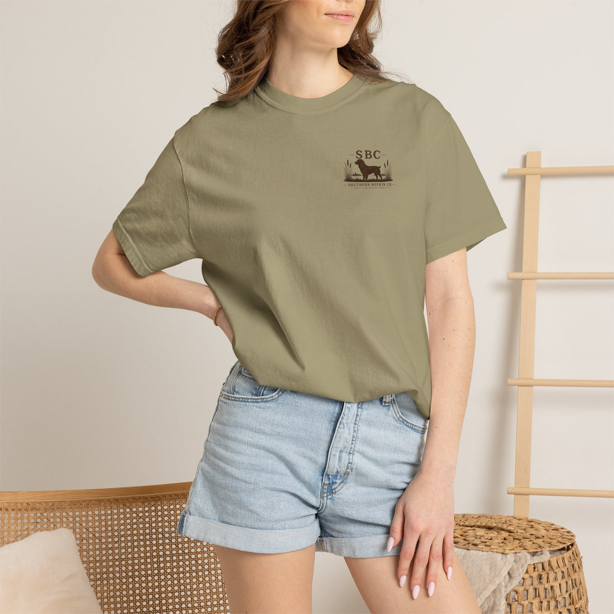 Southern Boykin Co.-Built For Boykin People T-Shirt