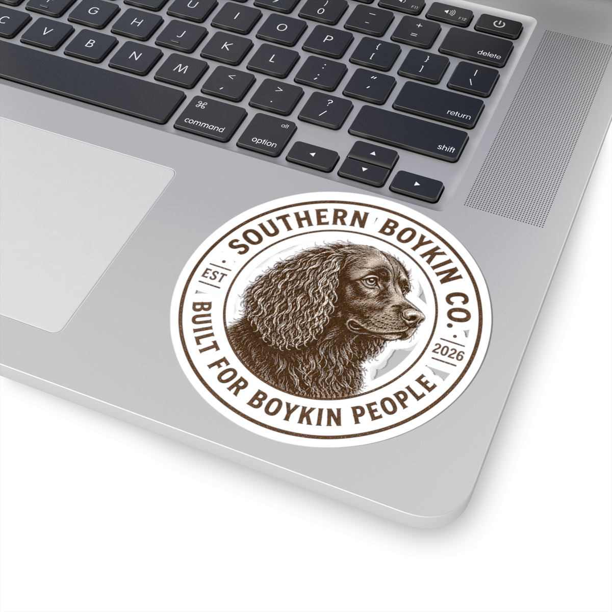 Southern Boykin Co. Sticker — 'Built for Boykin People' Dog Decal