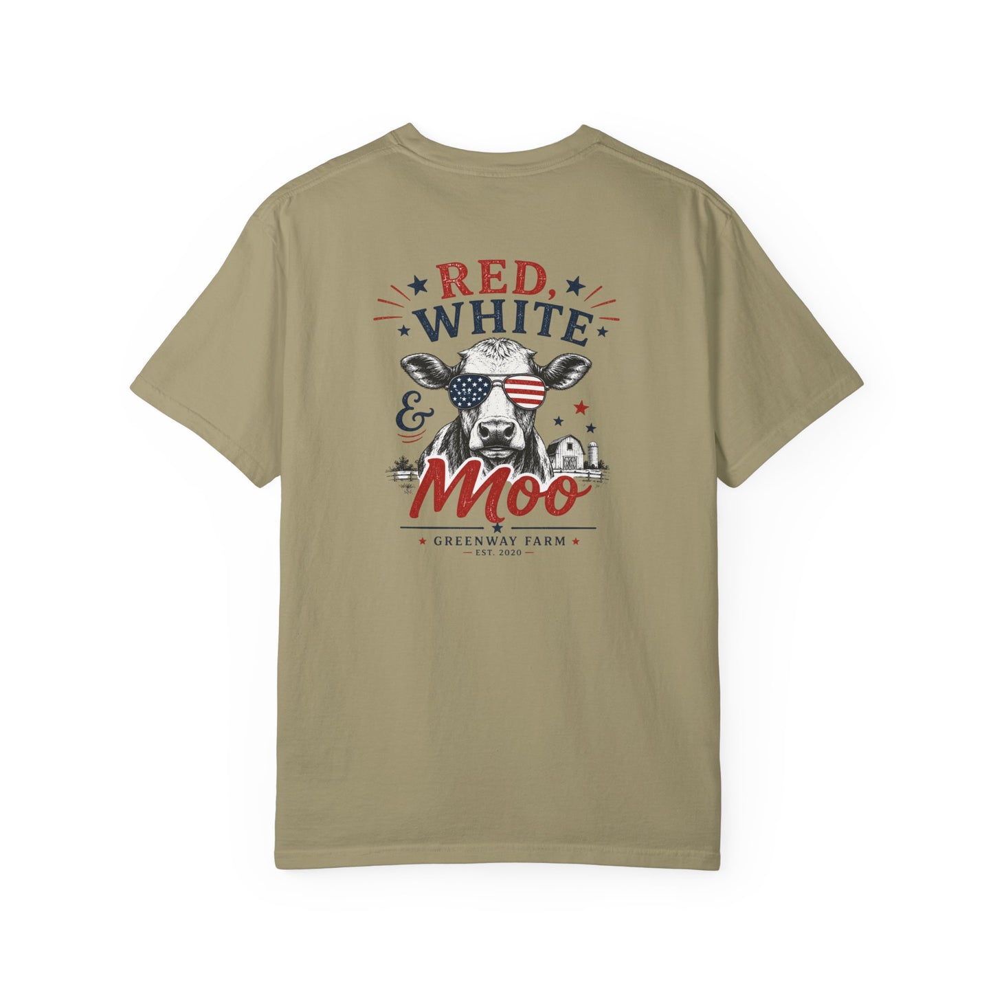 Red White & Moo T-shirt
