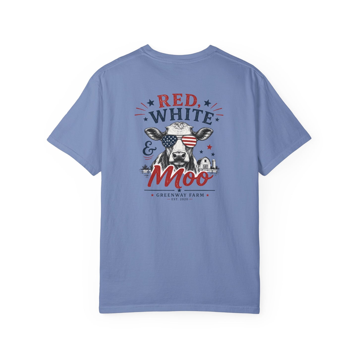 Red White & Moo T-shirt
