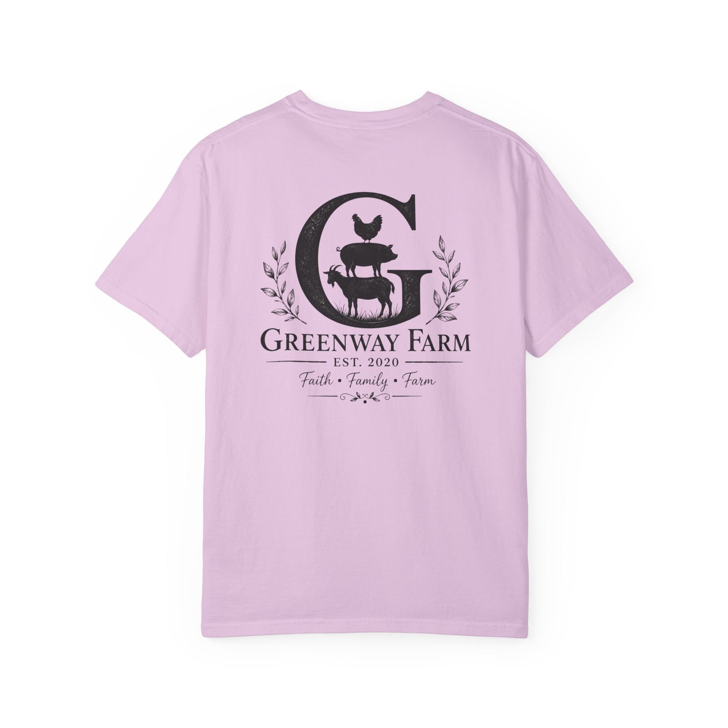 Greenway Farm-Faith, Family, Farm T-shirt