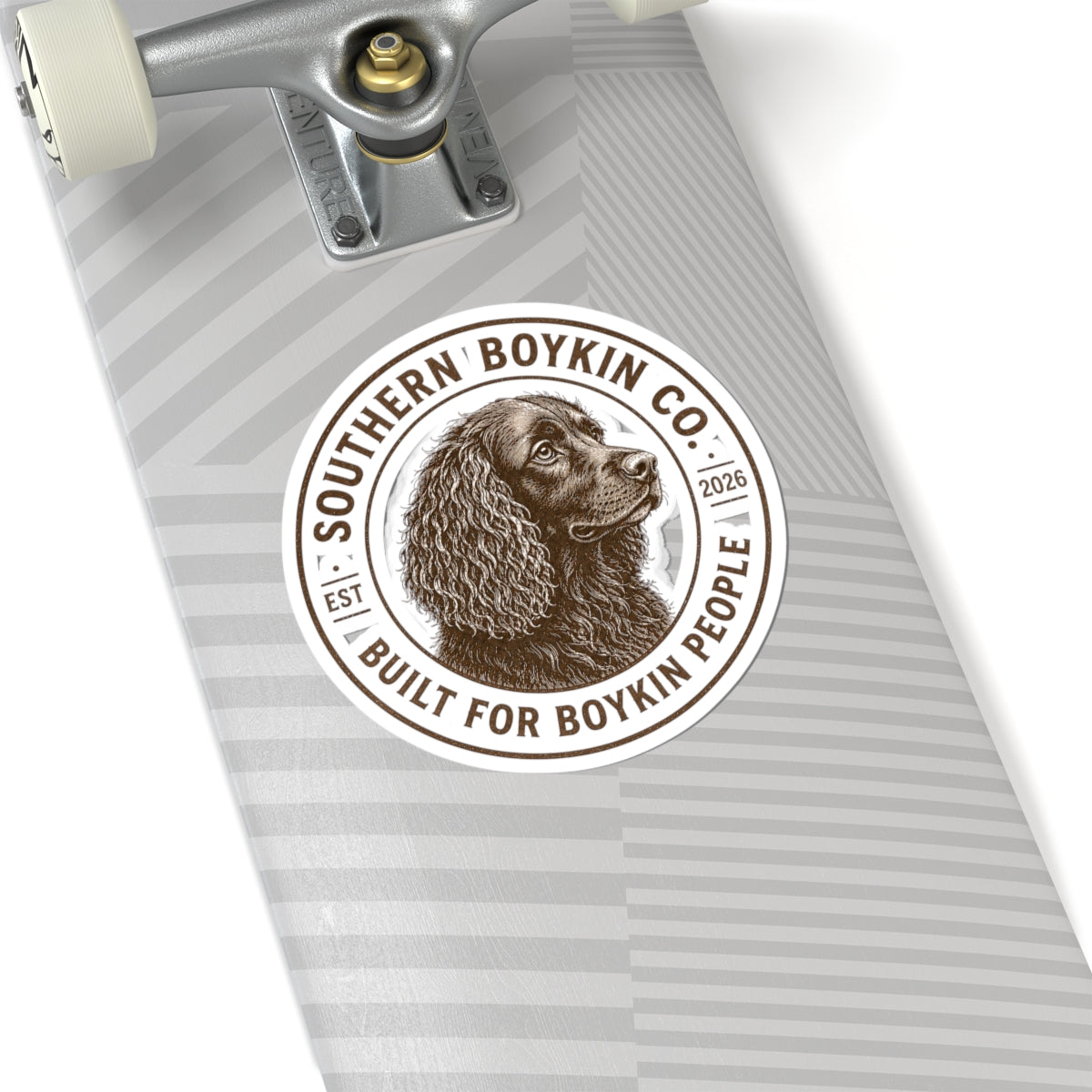 Southern Boykin Co. Sticker — 'Built for Boykin People' Dog Decal