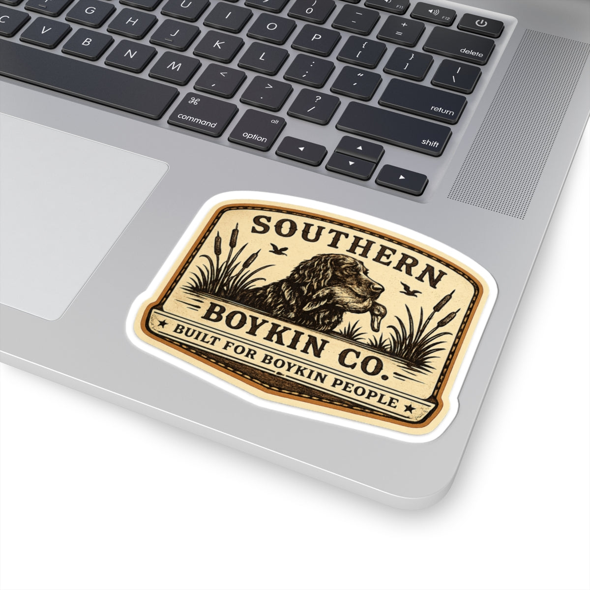 Southern Boykin Co. Sticker — 'Built for Boykin People' Dog Decal