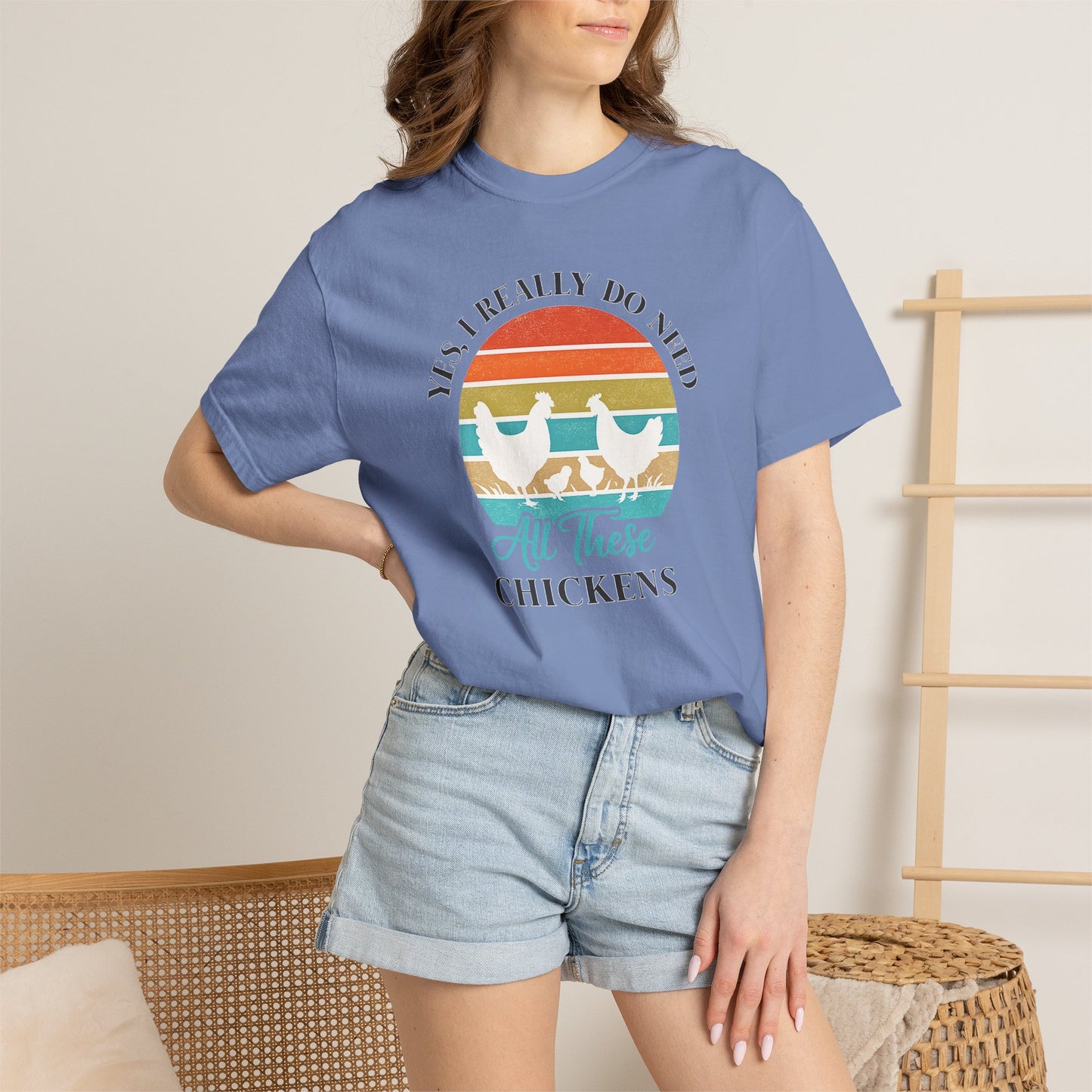 Yes I Really Do Need All These Chickens Unisex T-shirt