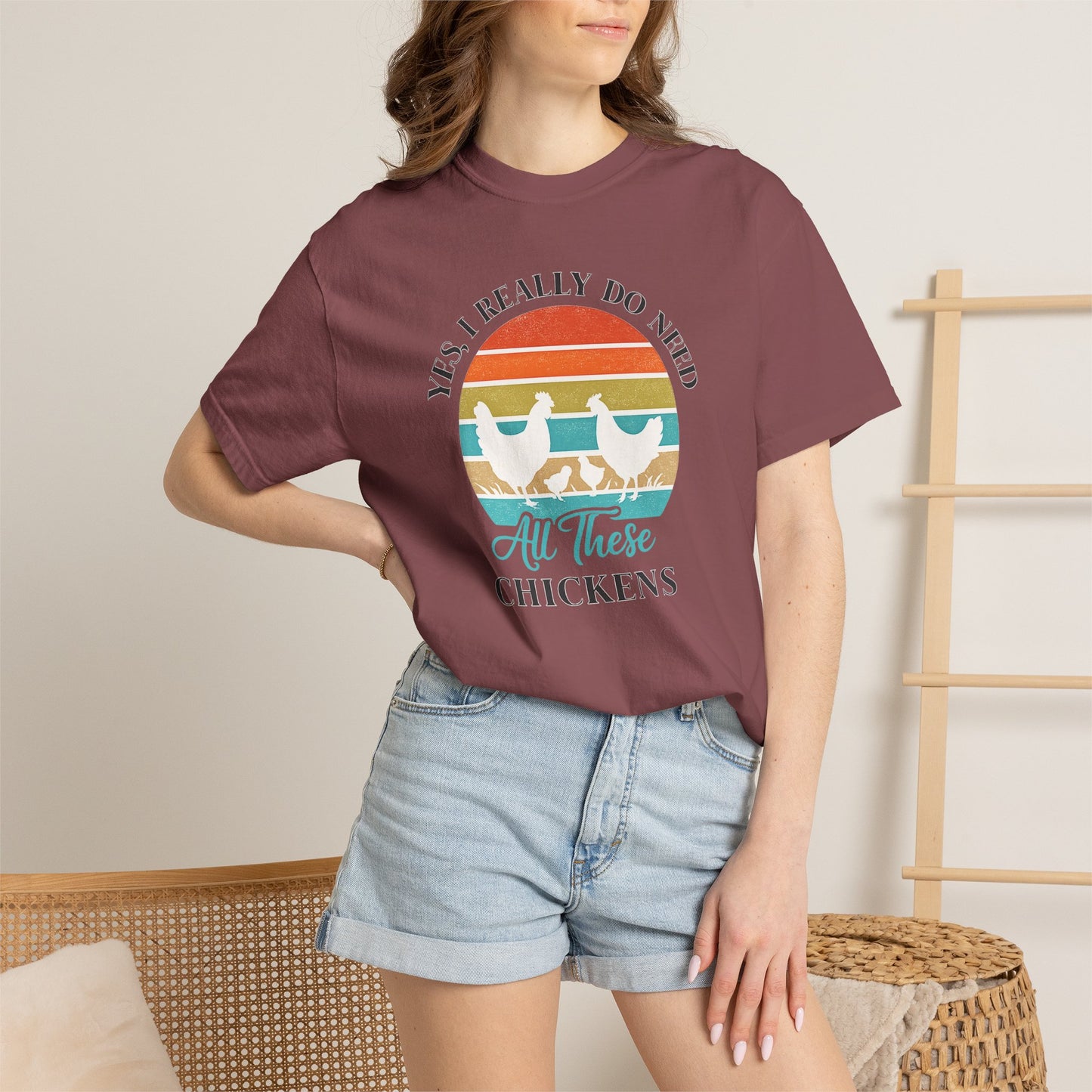 Yes I Really Do Need All These Chickens Unisex T-shirt