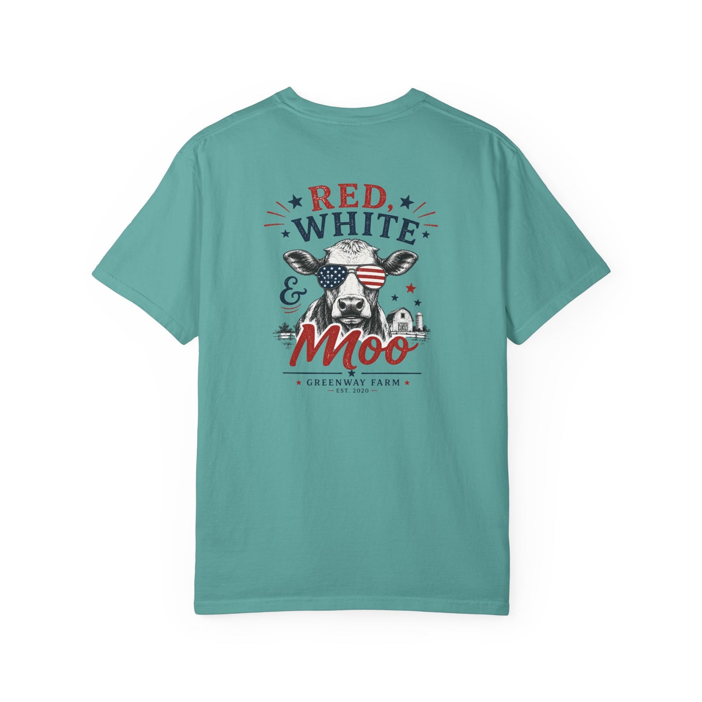 Red White & Moo T-shirt