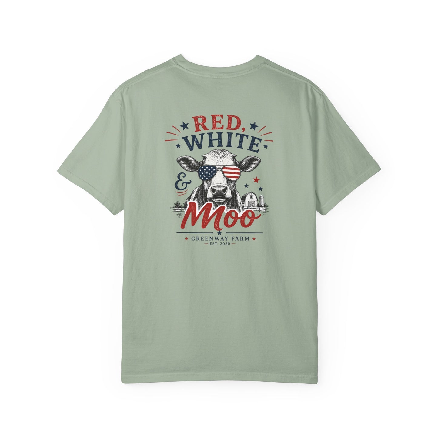 Red White & Moo T-shirt