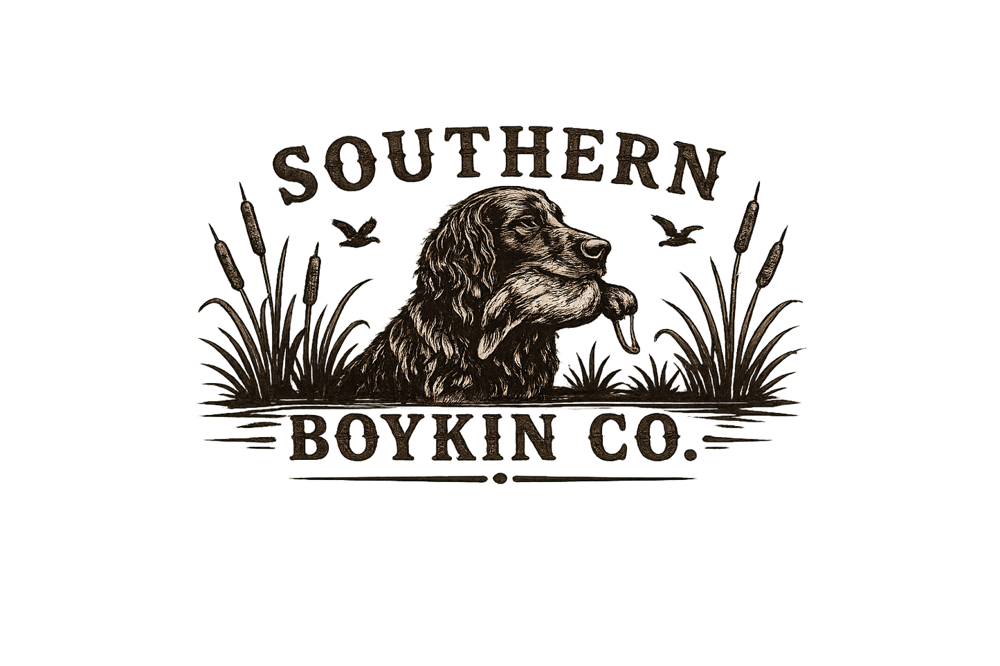 “Southern Boykin Co.” Vintage Dog Patch Hat