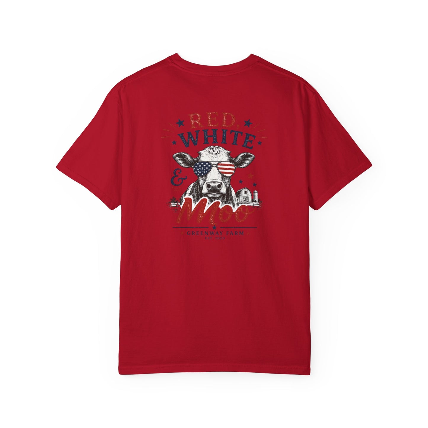 Red White & Moo T-shirt