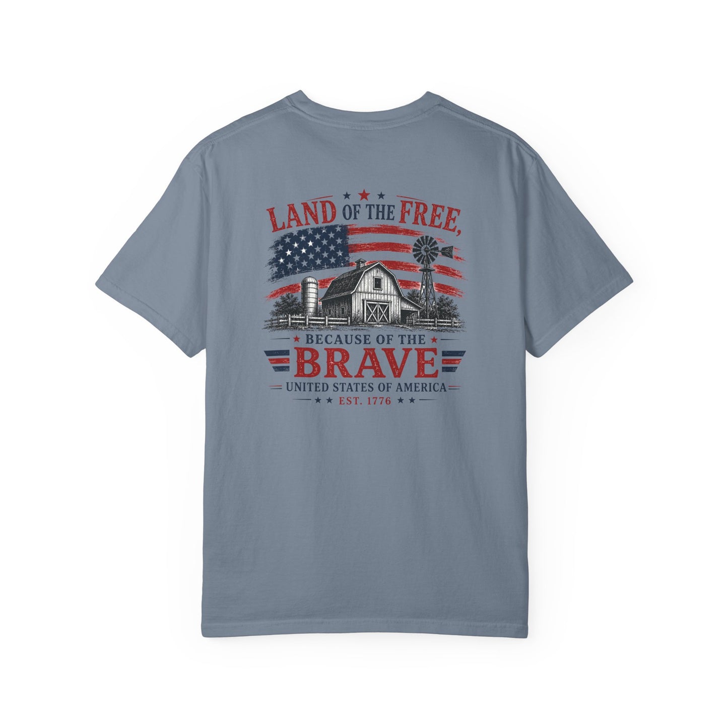 Land Of The Free Because Of The Brave T-shirt