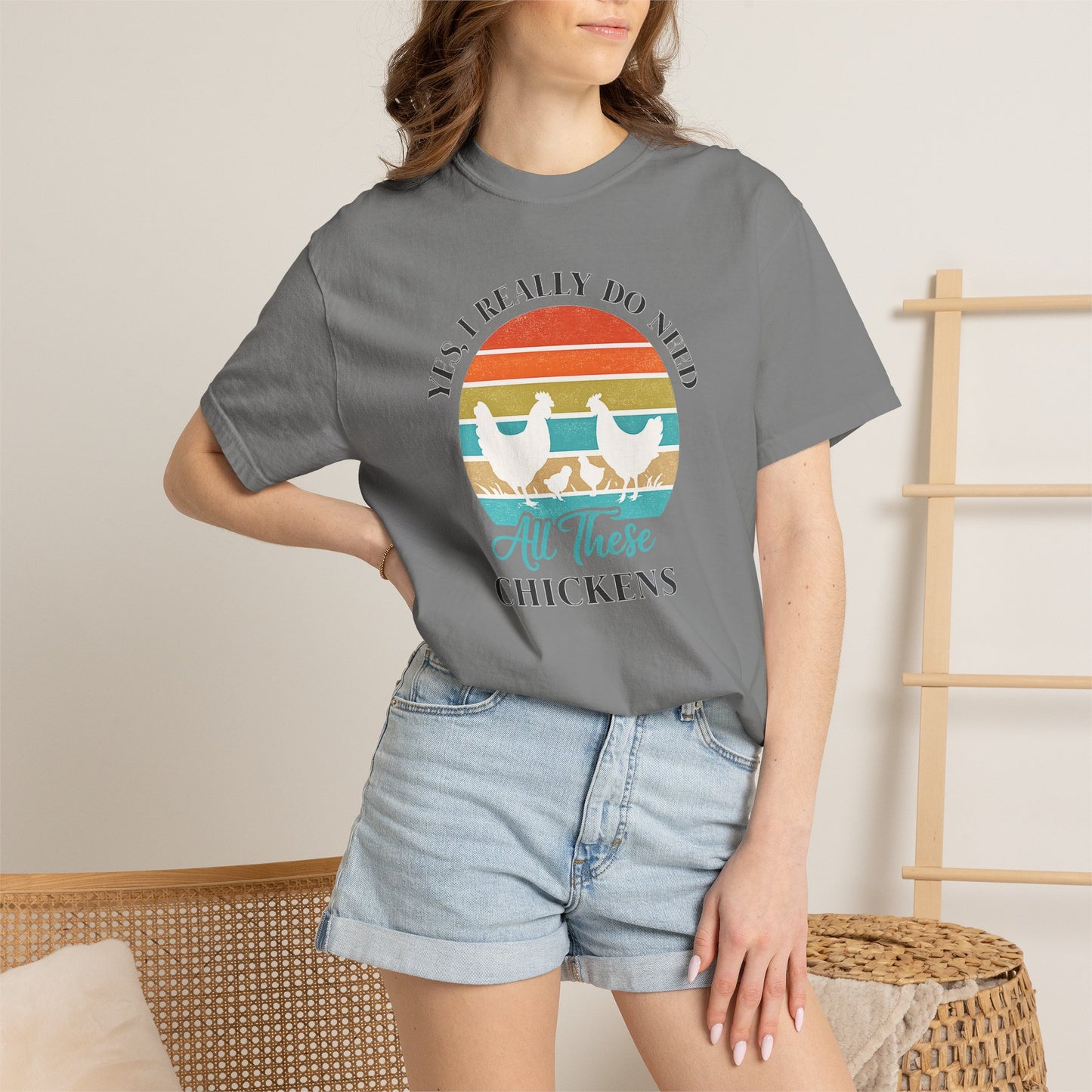 Yes I Really Do Need All These Chickens Unisex T-shirt