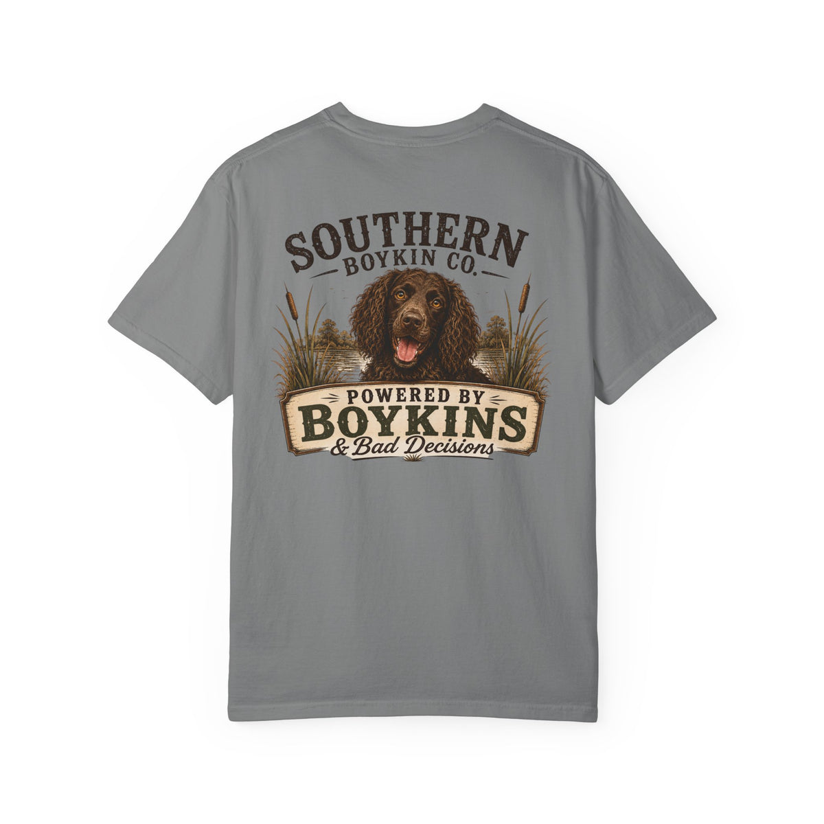 Southern Boykin Co.-Powered By Boykins & Bad Decisions T-Shirt