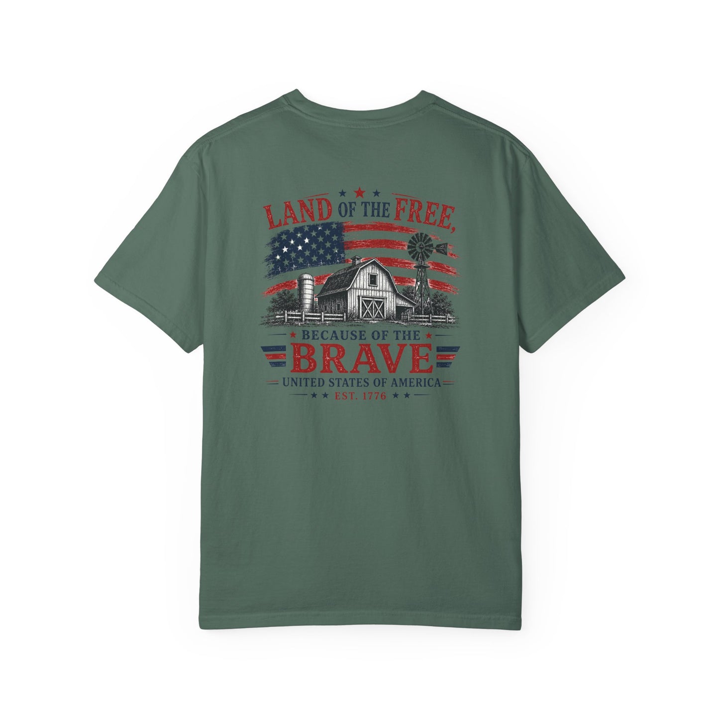 Land Of The Free Because Of The Brave T-shirt