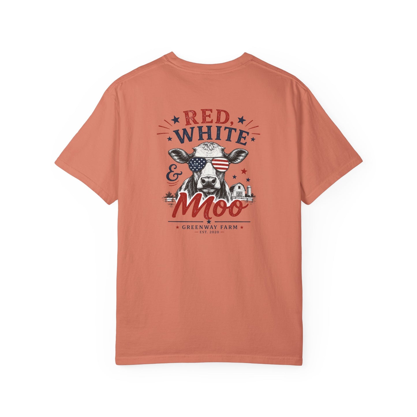 Red White & Moo T-shirt
