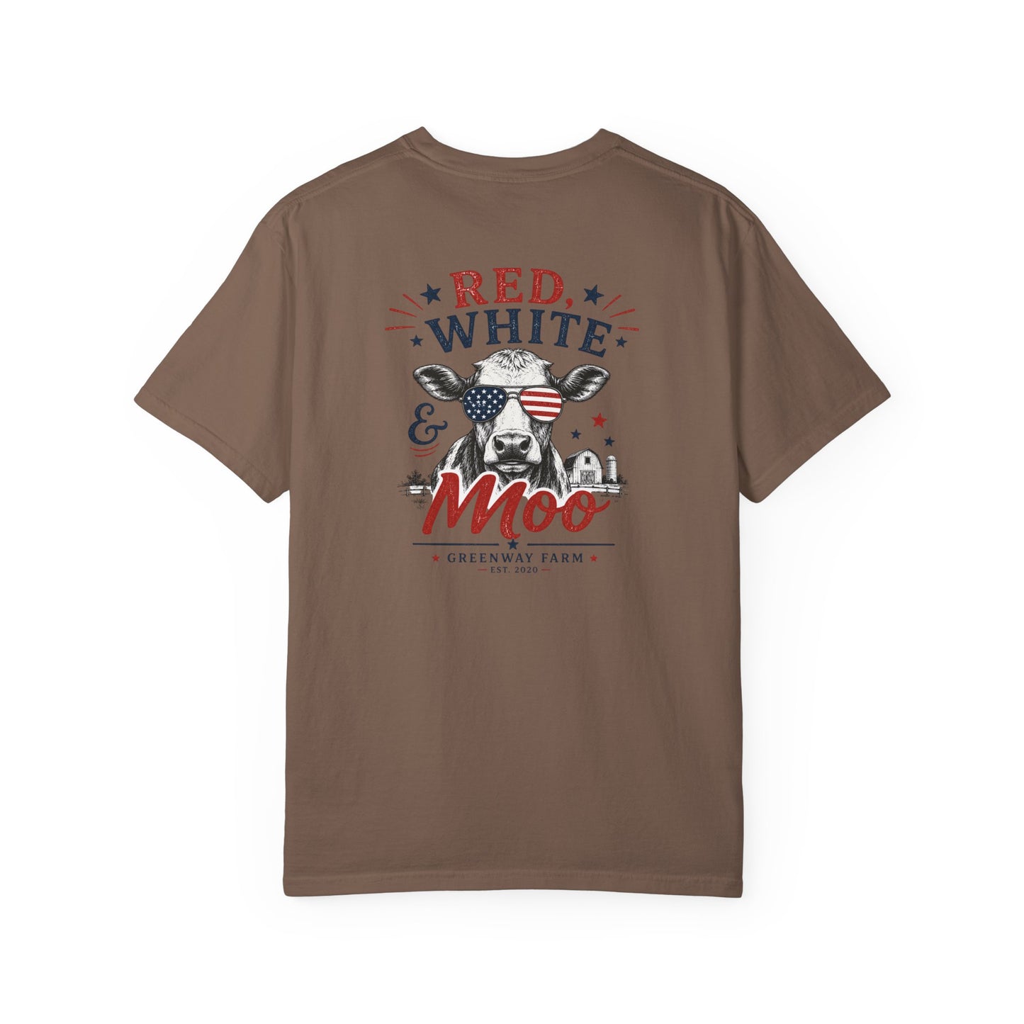 Red White & Moo T-shirt