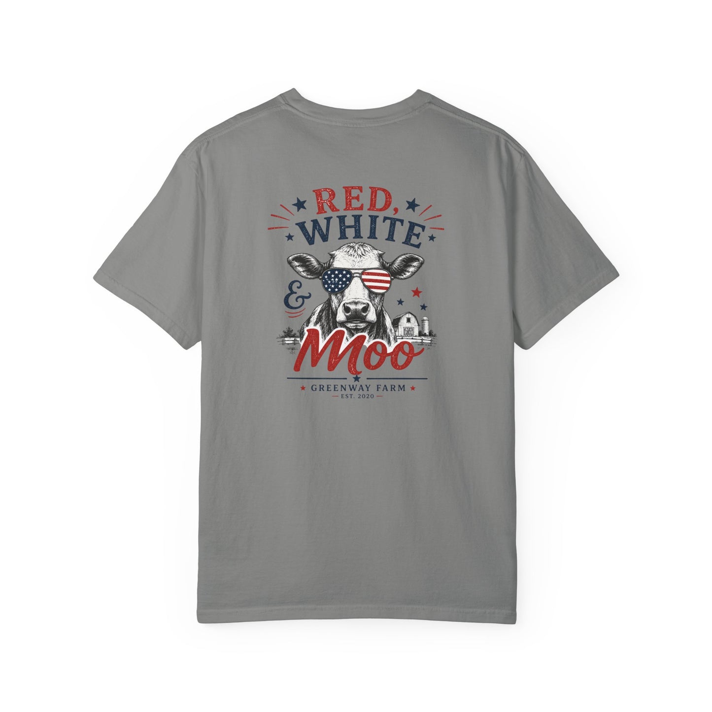 Red White & Moo T-shirt