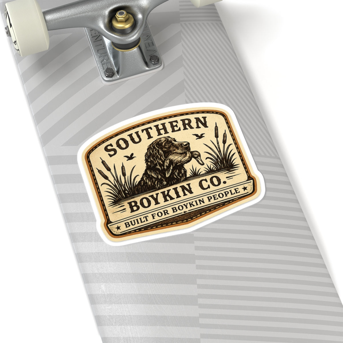 Southern Boykin Co. Sticker — 'Built for Boykin People' Dog Decal
