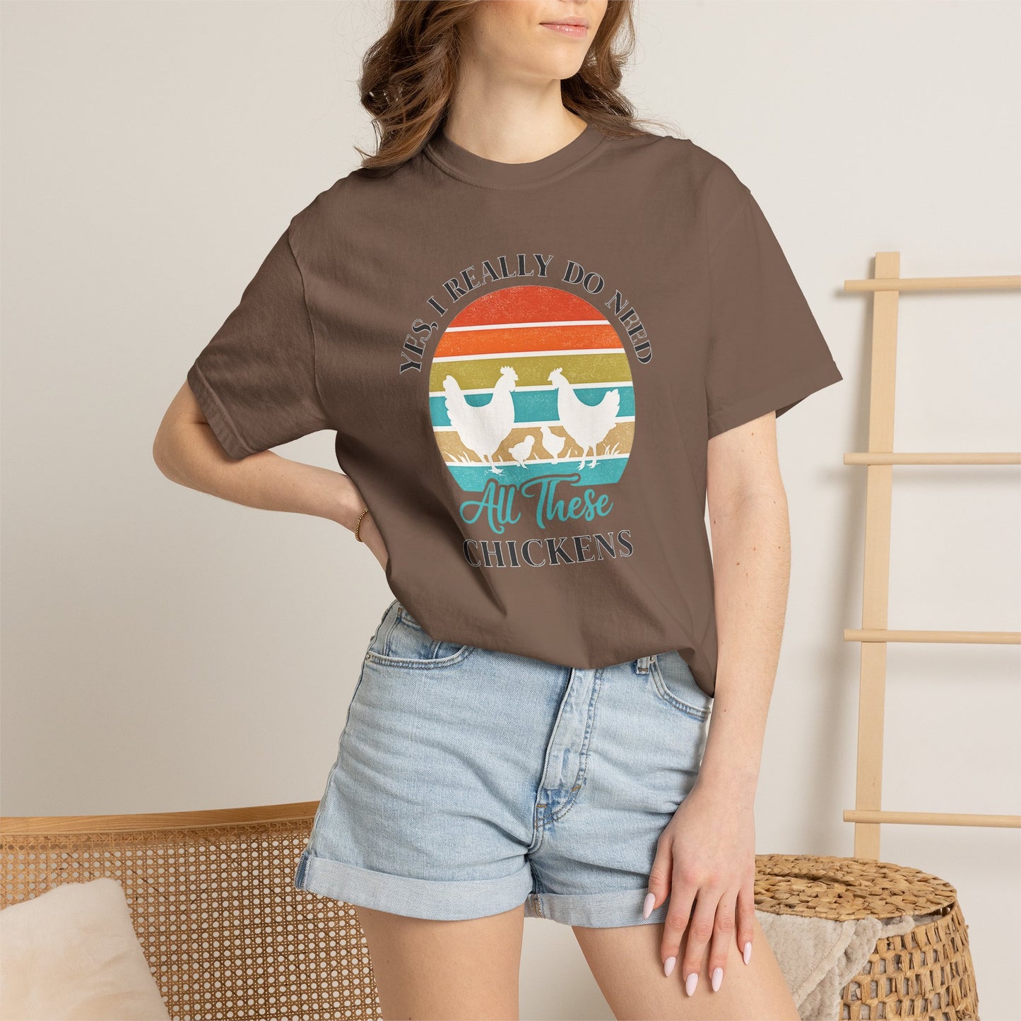 Yes I Really Do Need All These Chickens Unisex T-shirt