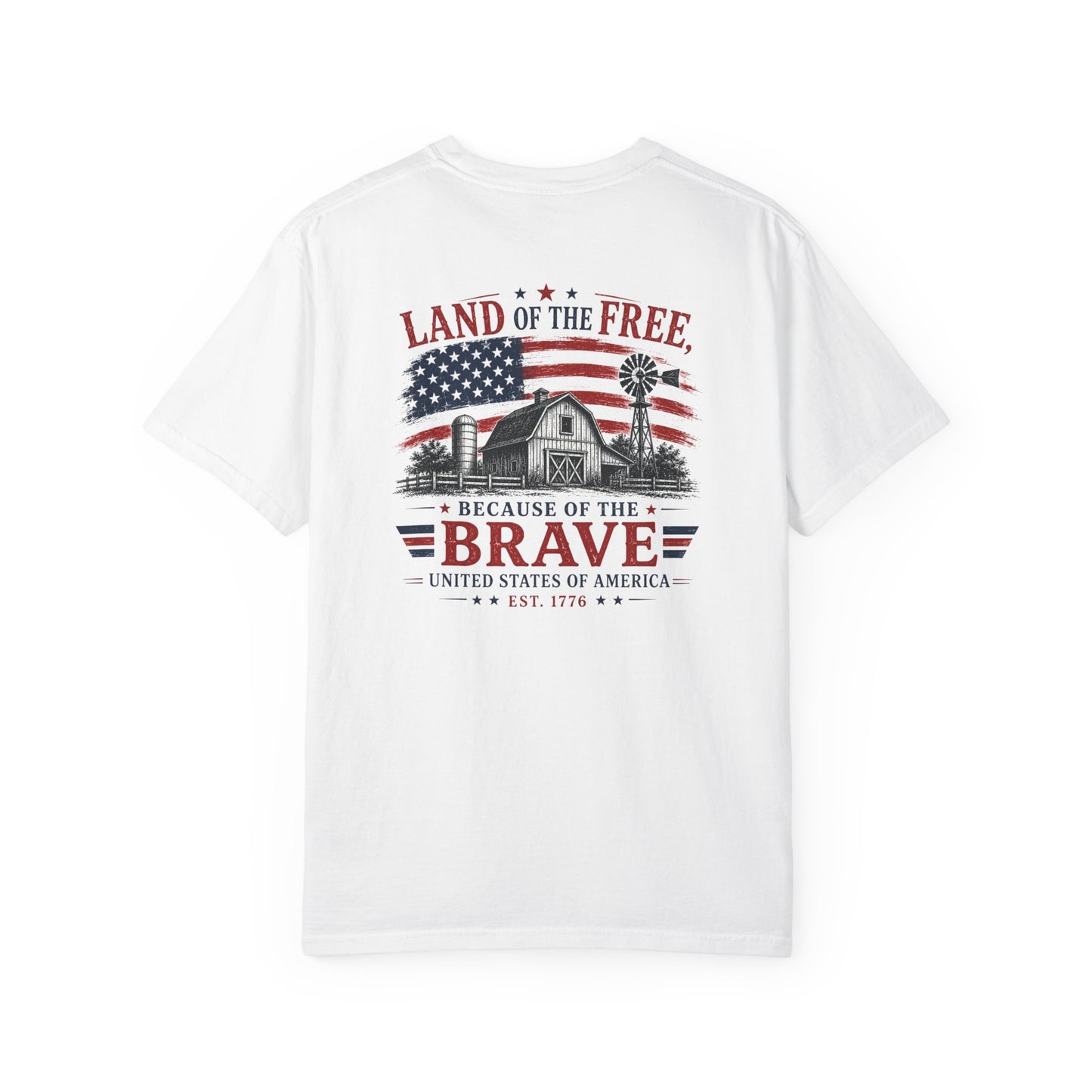 Land Of The Free Because Of The Brave T-shirt