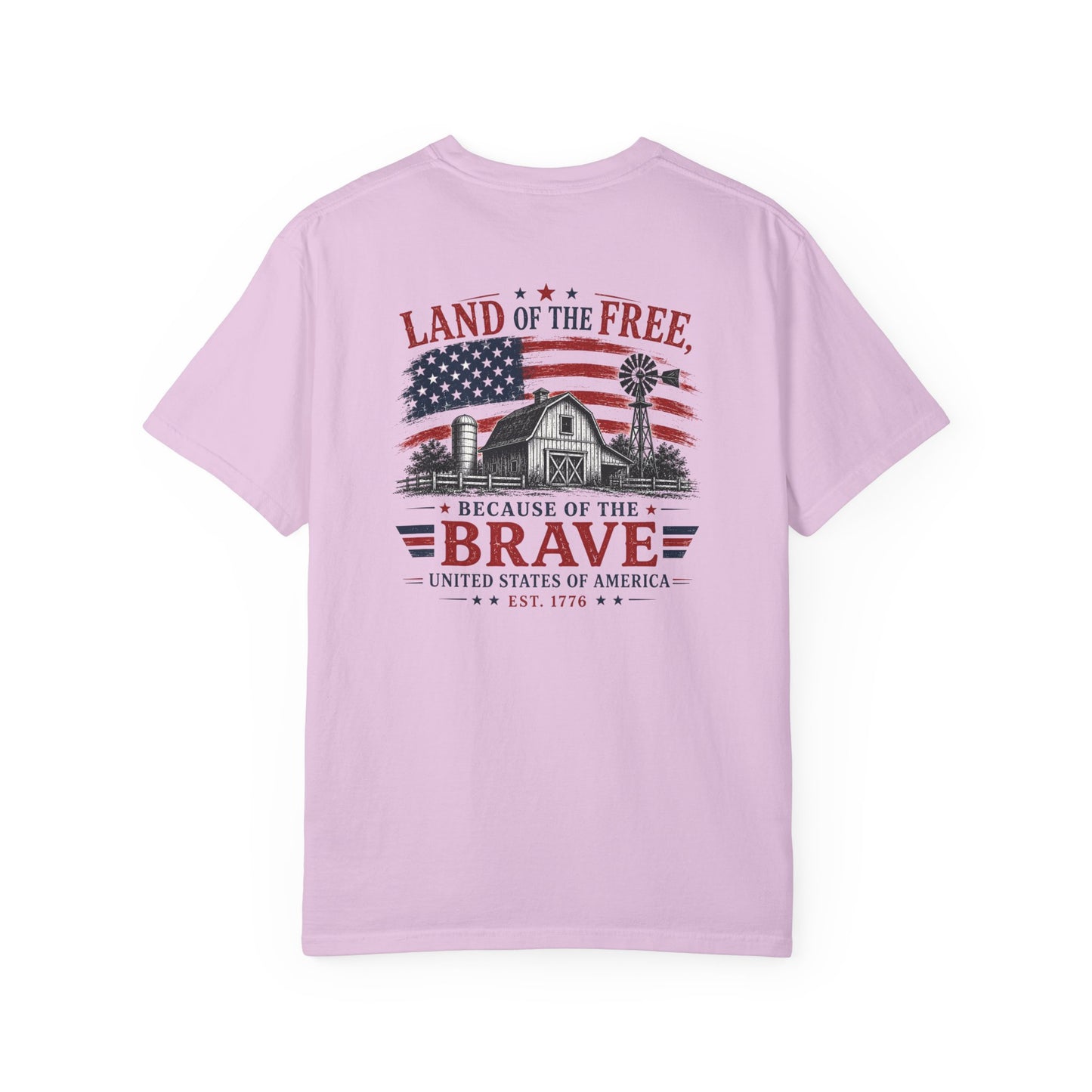 Land Of The Free Because Of The Brave T-shirt