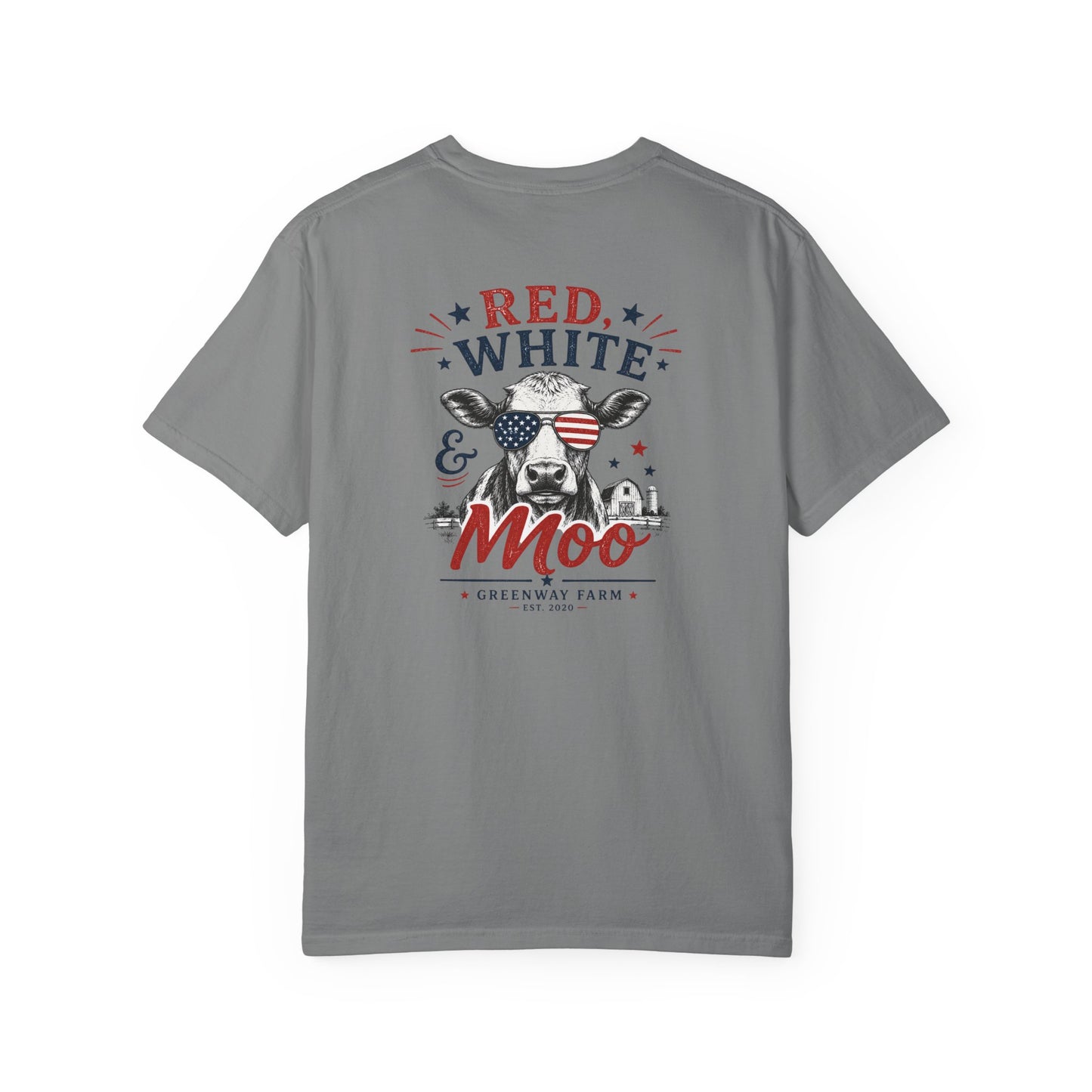 Red White & Moo T-shirt