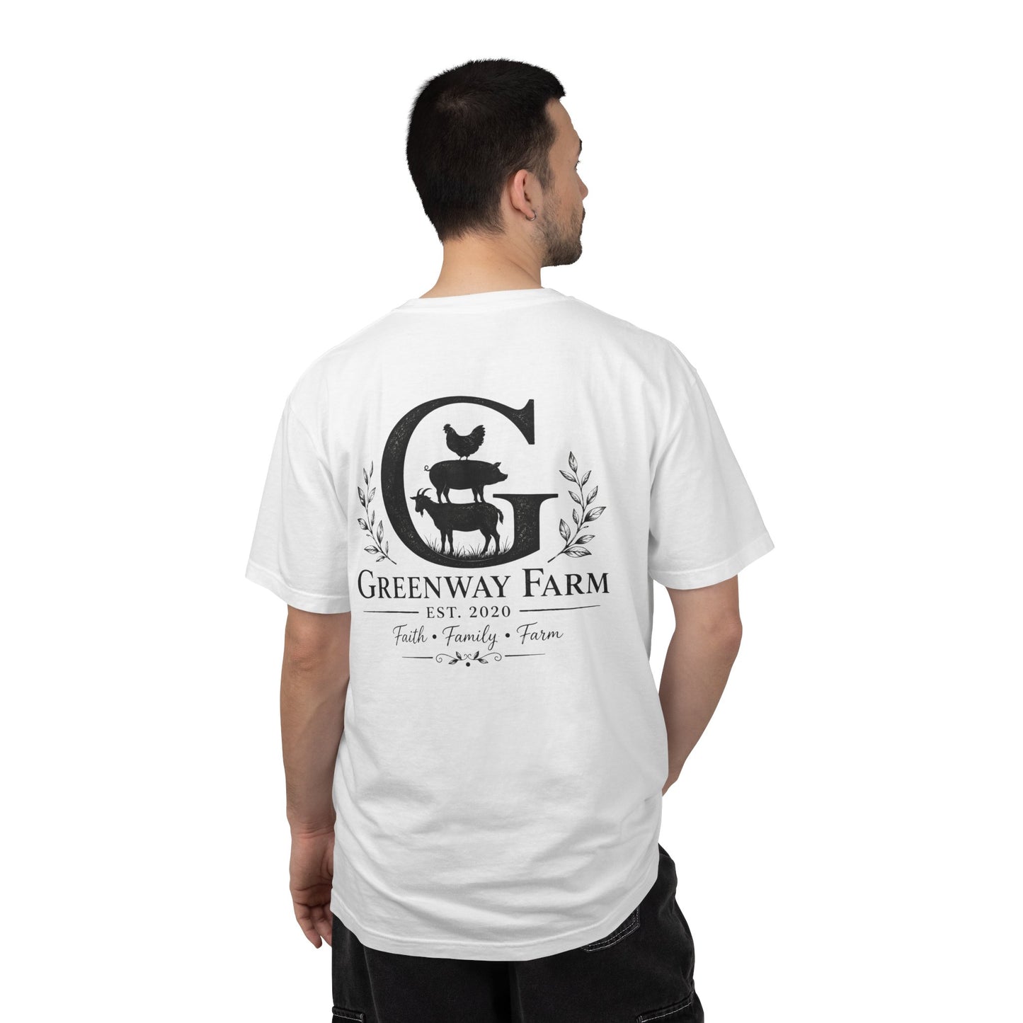 Greenway Farm-Faith, Family, Farm T-shirt