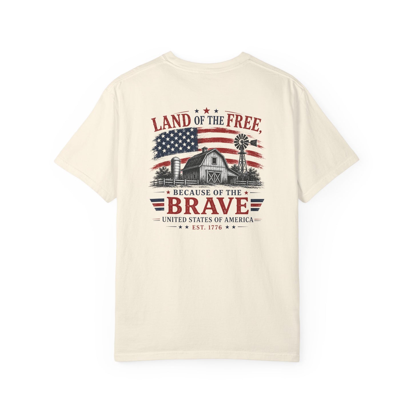 Land Of The Free Because Of The Brave T-shirt