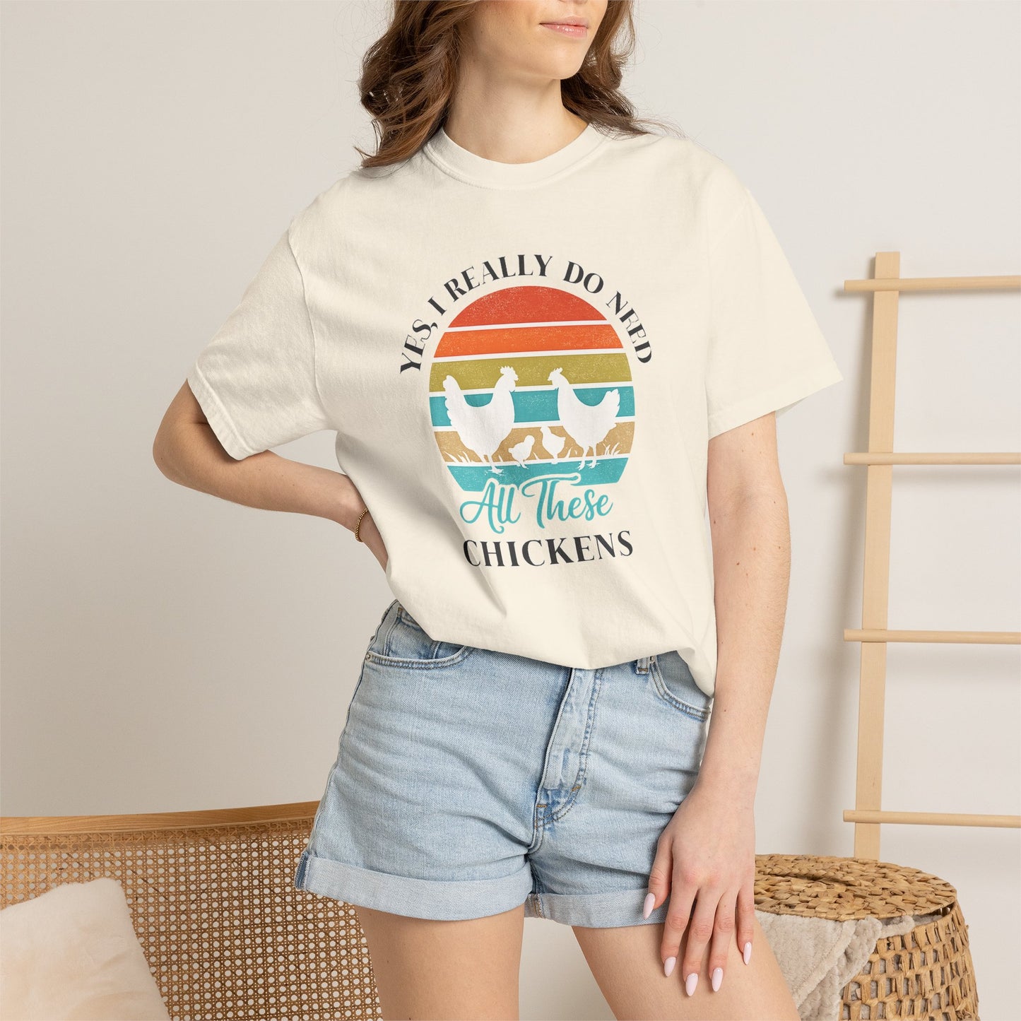 Yes I Really Do Need All These Chickens Unisex T-shirt