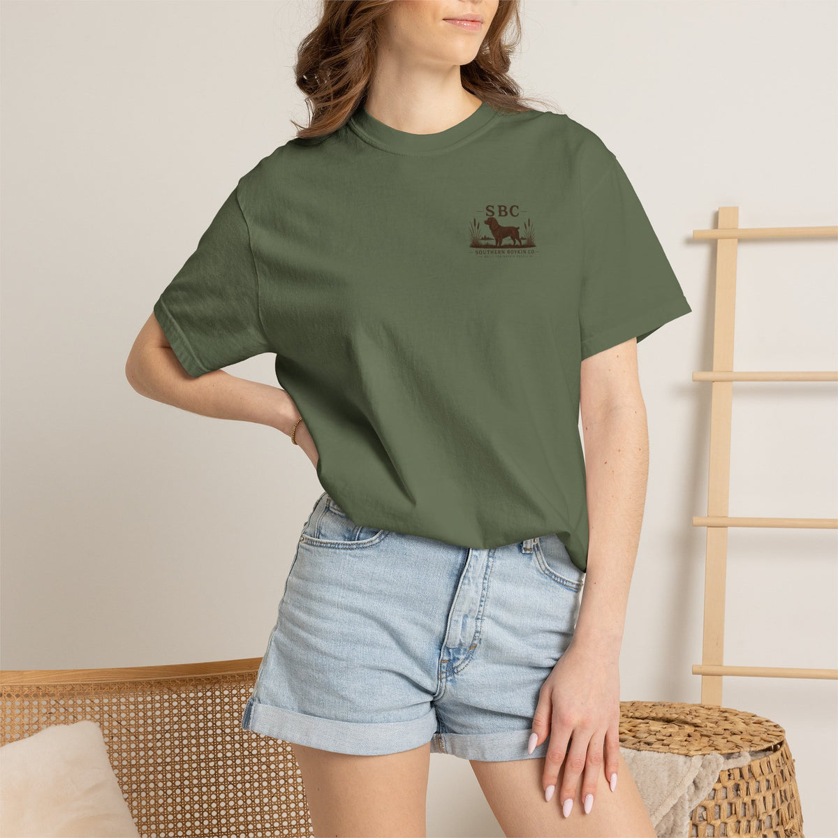 Southern Boykin Co.-Built For Boykin People T-Shirt