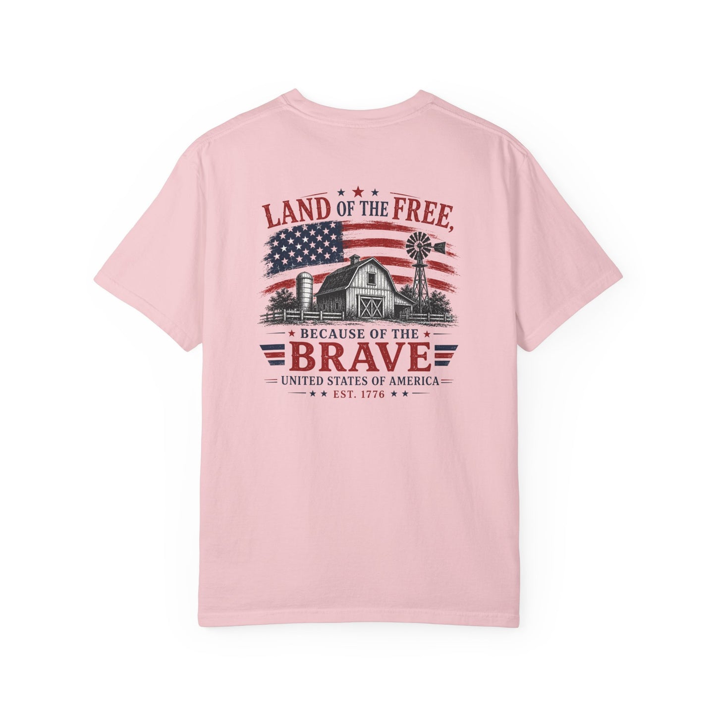 Land Of The Free Because Of The Brave T-shirt