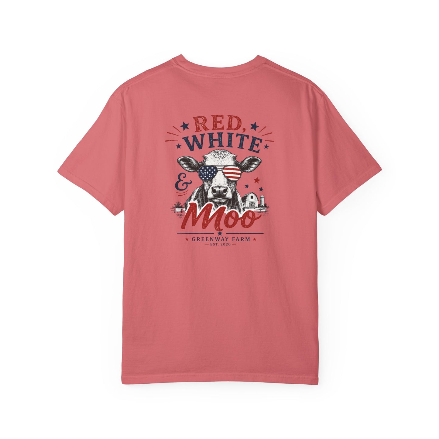 Red White & Moo T-shirt