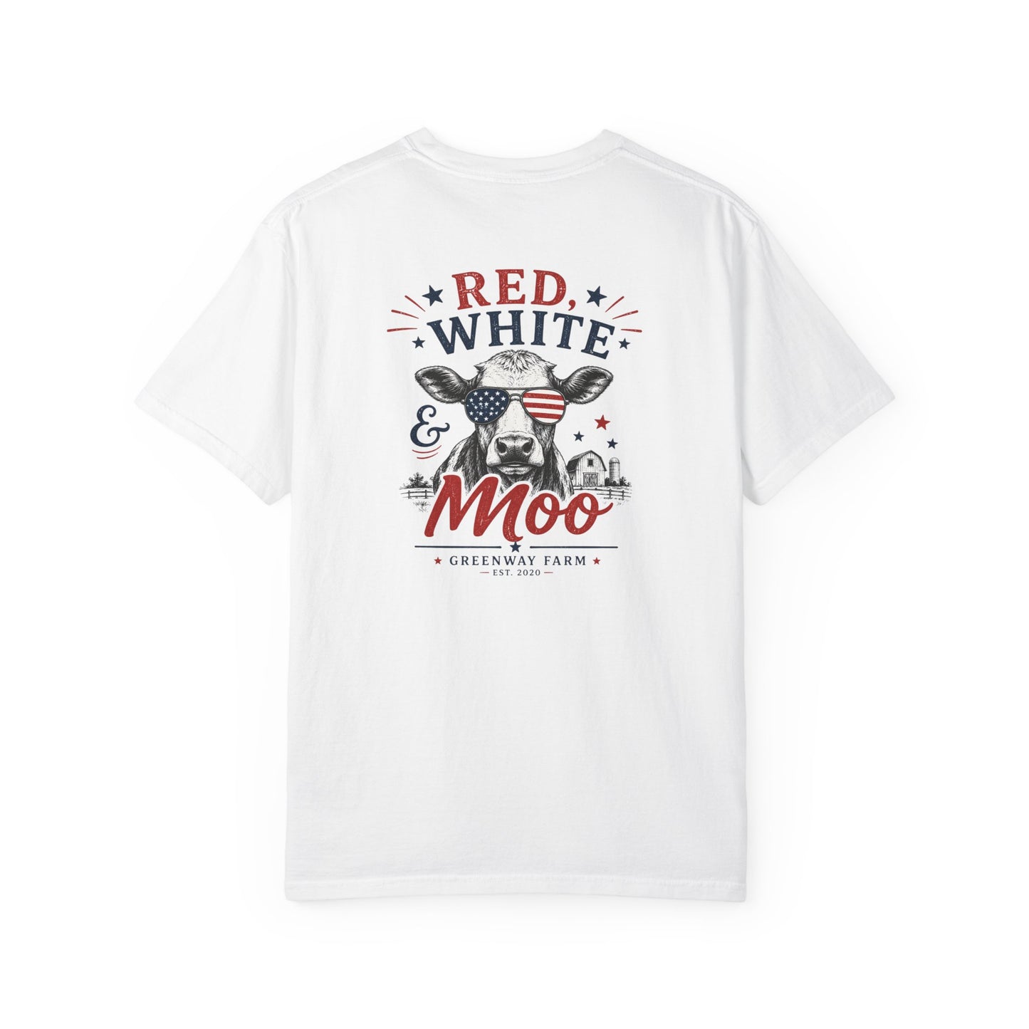 Red White & Moo T-shirt