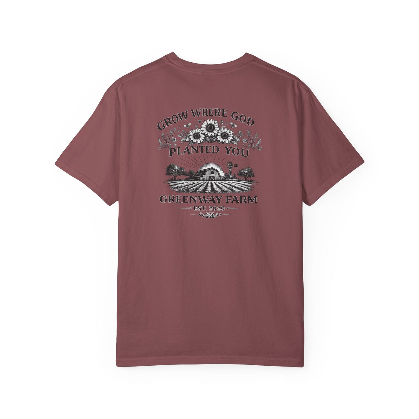 Grow Where God Planted You T-shirt