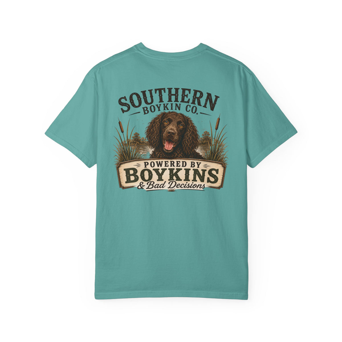 Southern Boykin Co.-Powered By Boykins & Bad Decisions T-Shirt
