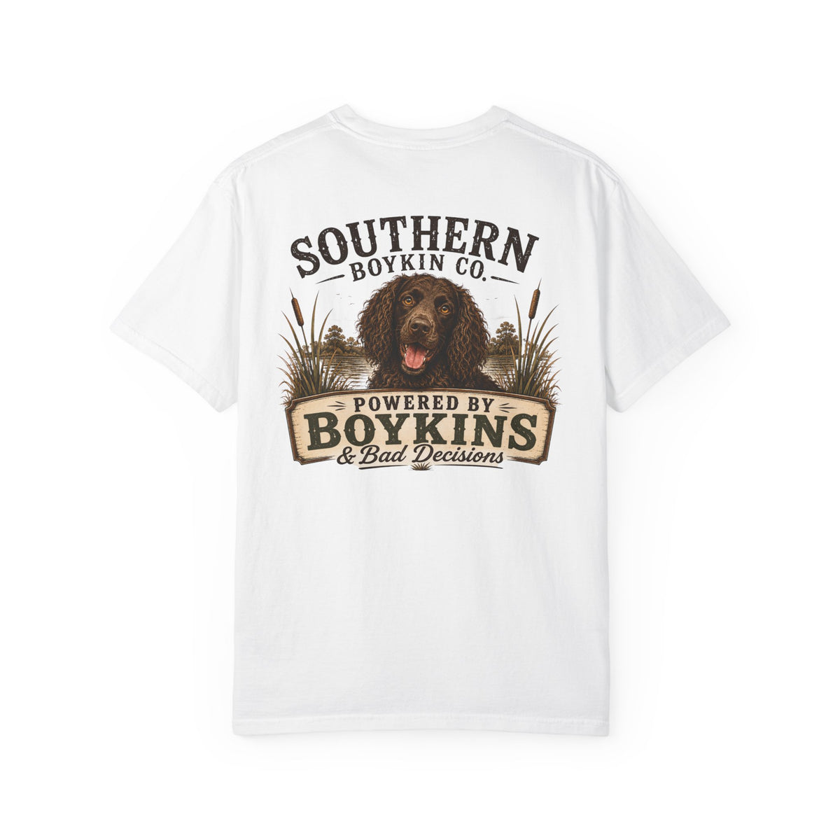 Southern Boykin Co.-Powered By Boykins & Bad Decisions T-Shirt
